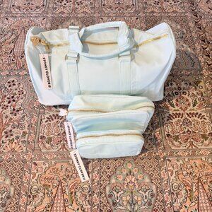 NWT Stoney Clover Lane - Duffle, large pouch, and small pouch - Sky